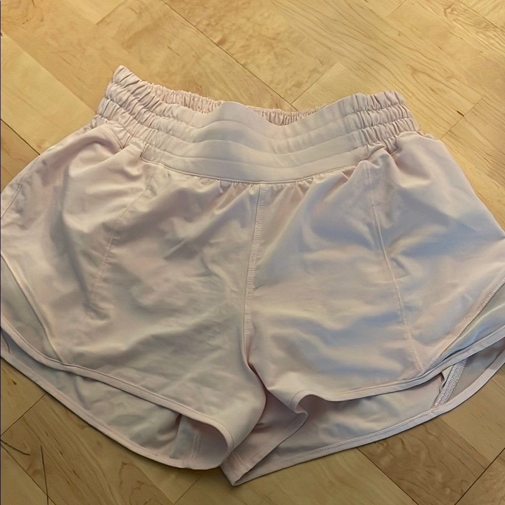 Lululemon Athletica Pink Athletic Shorts Lightweight Moisture-Wicking